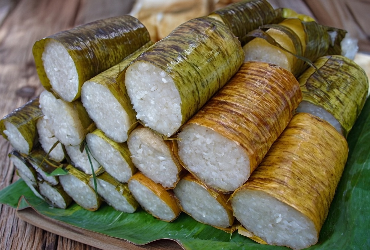 Nasi Pulut Bambu