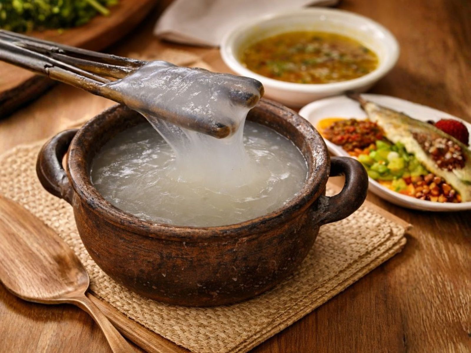 Papeda ikan kuah kuning